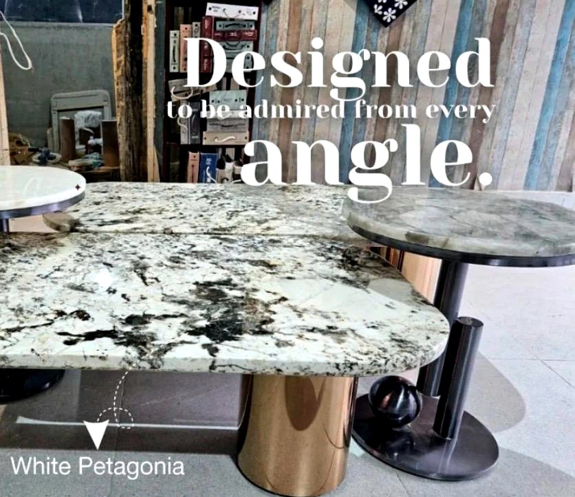 Aura Petagonia Nesting Duo - White Petagonia Granite